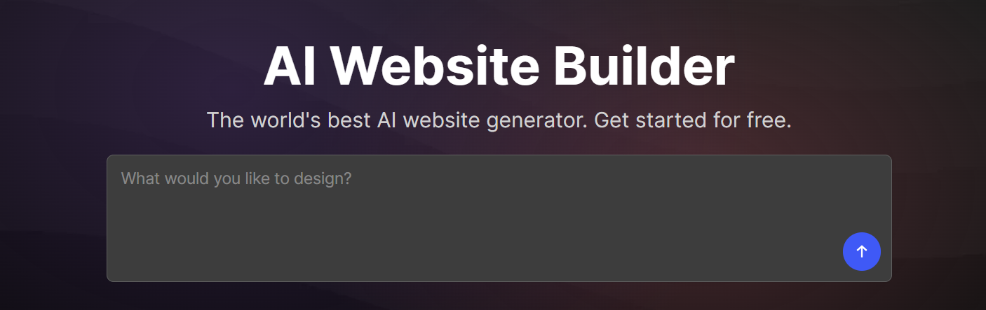 Design.com website builder interface