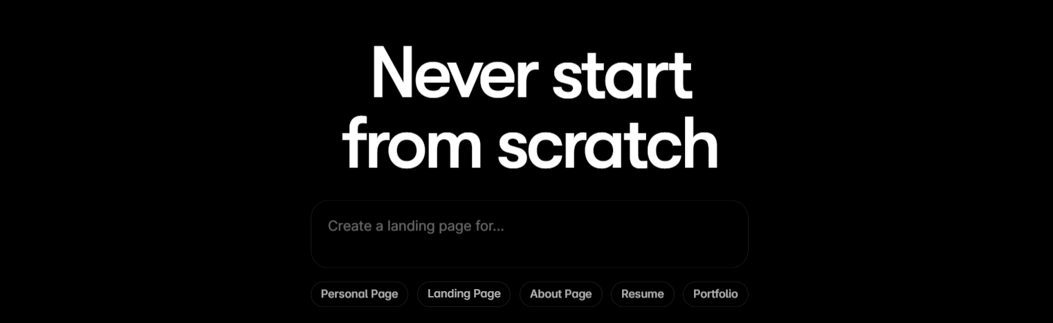 Framer website builder interface